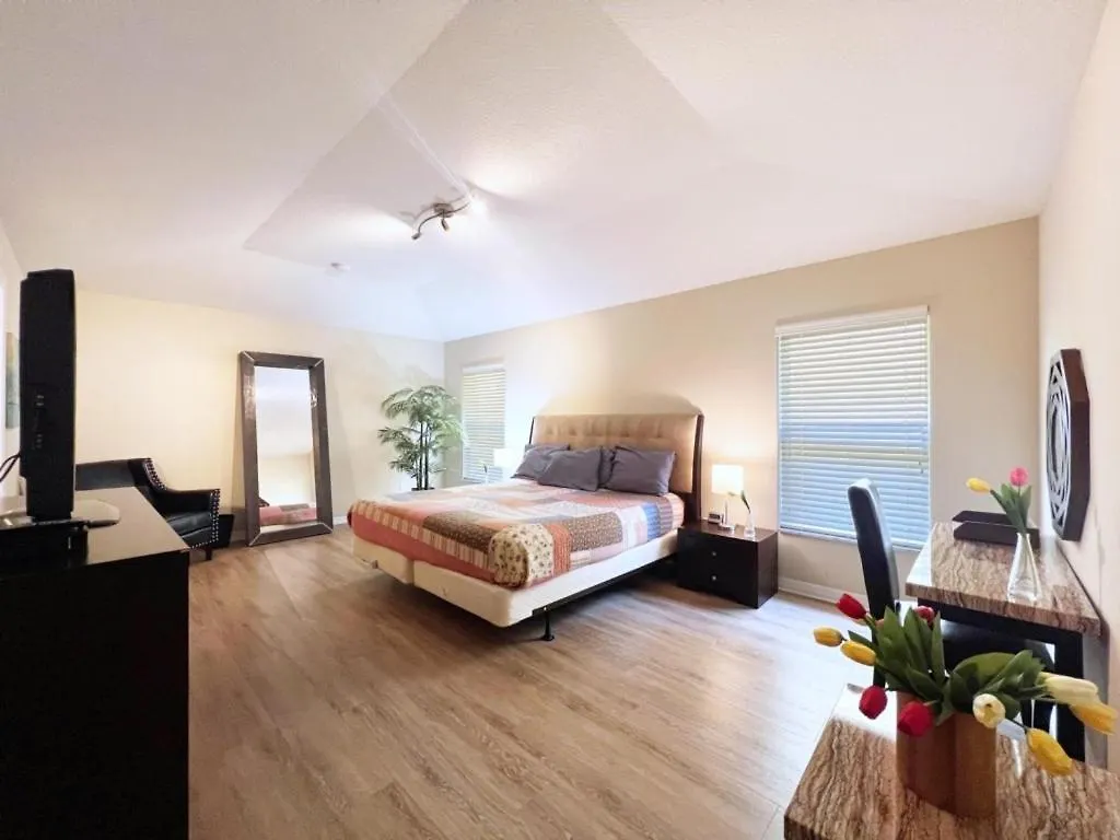 Great Privacy By Pool- Pool Home With Game Room Home Davenport 0*,  United States